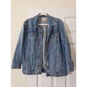 Madewell oversized denim jacket